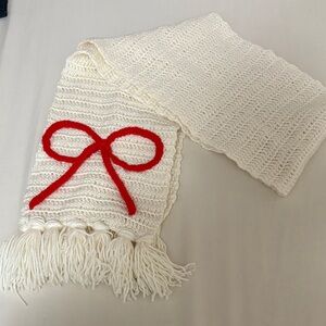 Anthropologie Inspired Chunky Bow Scarf